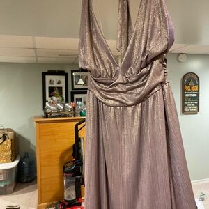 Extra small purple glitter homecoming dress